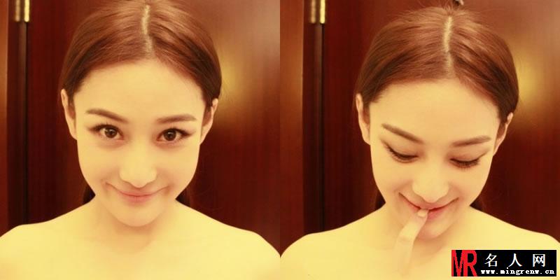 张馨予白色优雅写真 安静文艺淑女范(1)