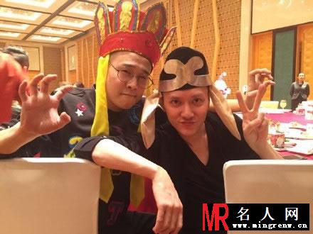 冯绍峰2015年生活照合辑 韩寒崔永元时常来访(1)
