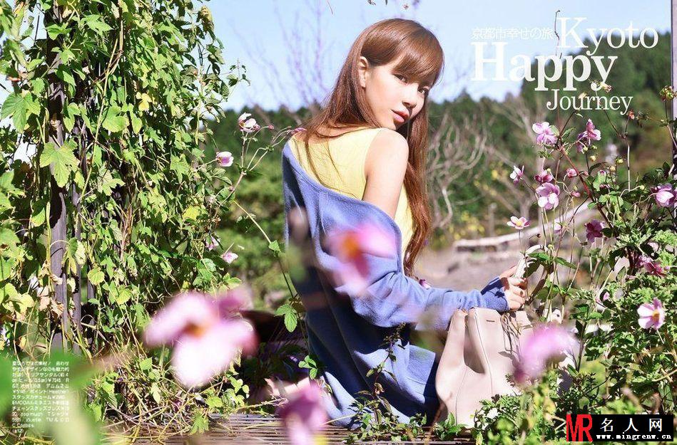 宅男女神叶梓萱日本京都田园清纯唯美写真(1)
