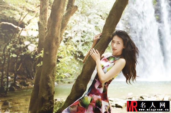 林志玲2015年年历写真 化身林间仙子(1)