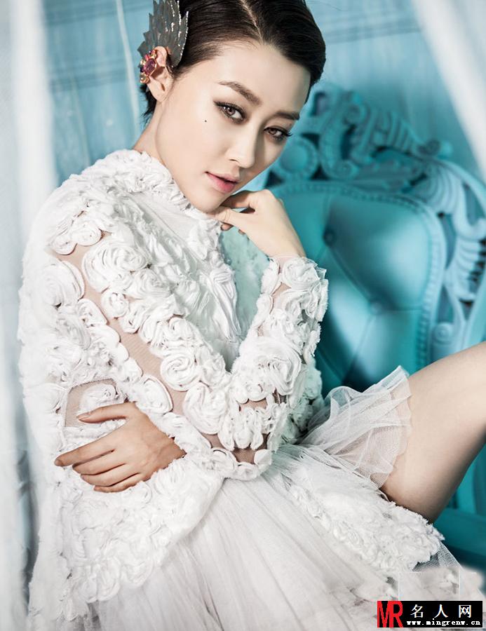 马梓涵蕾丝透视写真 冷艳而不失妩媚(1)