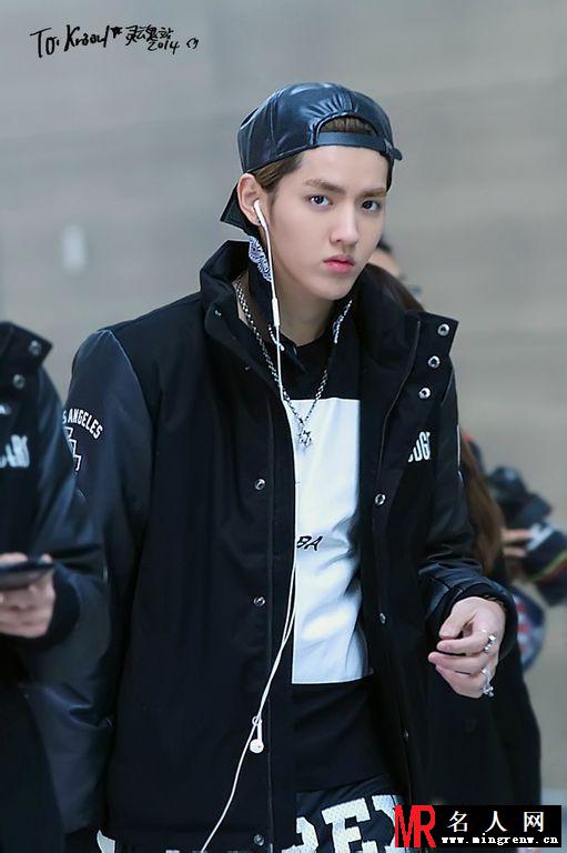 2014年1月EXO韩国飞往北京机场写真吴亦凡图片(1)