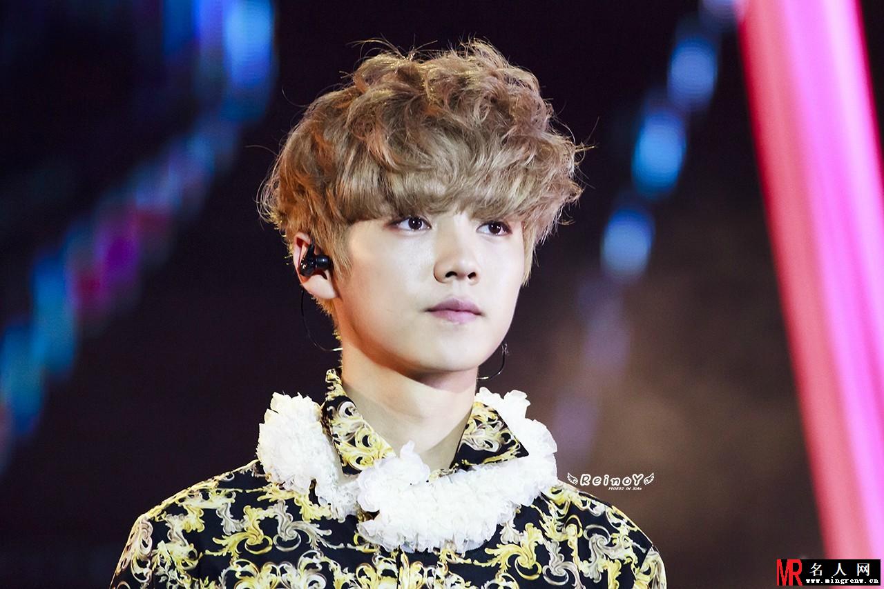 鹿晗2014年EXO一巡演唱会可爱搞怪卖萌(1)