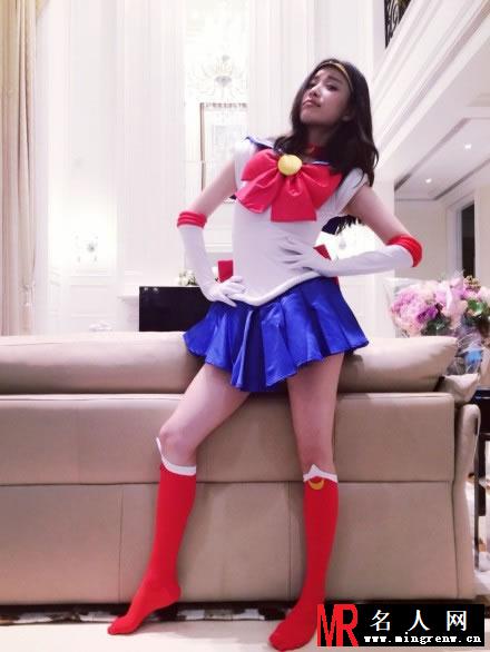 倪妮2014cosplay美少女战士 被玩坏的美少女战士(1)