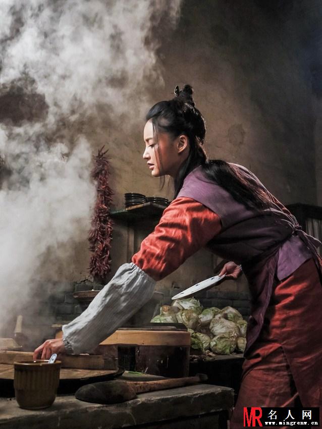 大河儿女新剧照 张歆艺一秒变村姑(1)