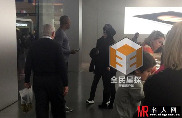 章子怡洛杉矶待产 陪汪峰逛赌城(1)