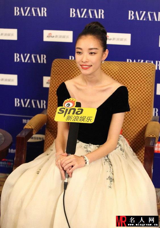 倪妮2013活动大图集第四弹 与冯绍峰化身主持秀口才(1)