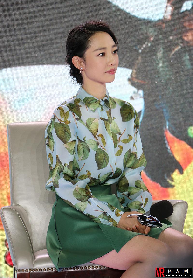 白百何现身驯龙高手2发布会 为阿丝翠德配音(1)