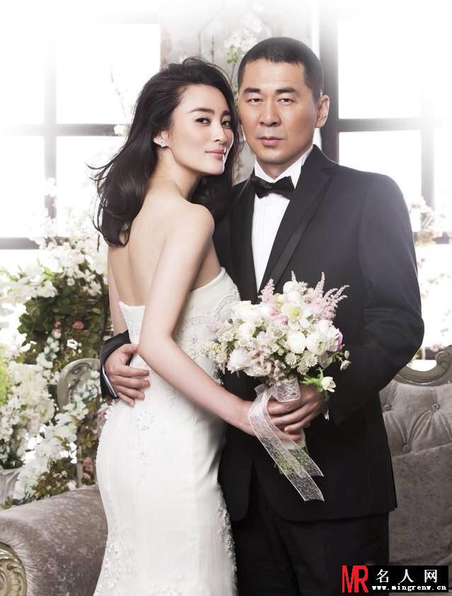 蒋勤勤陈建斌浪漫婚纱照 甜蜜依旧身材如初(1)