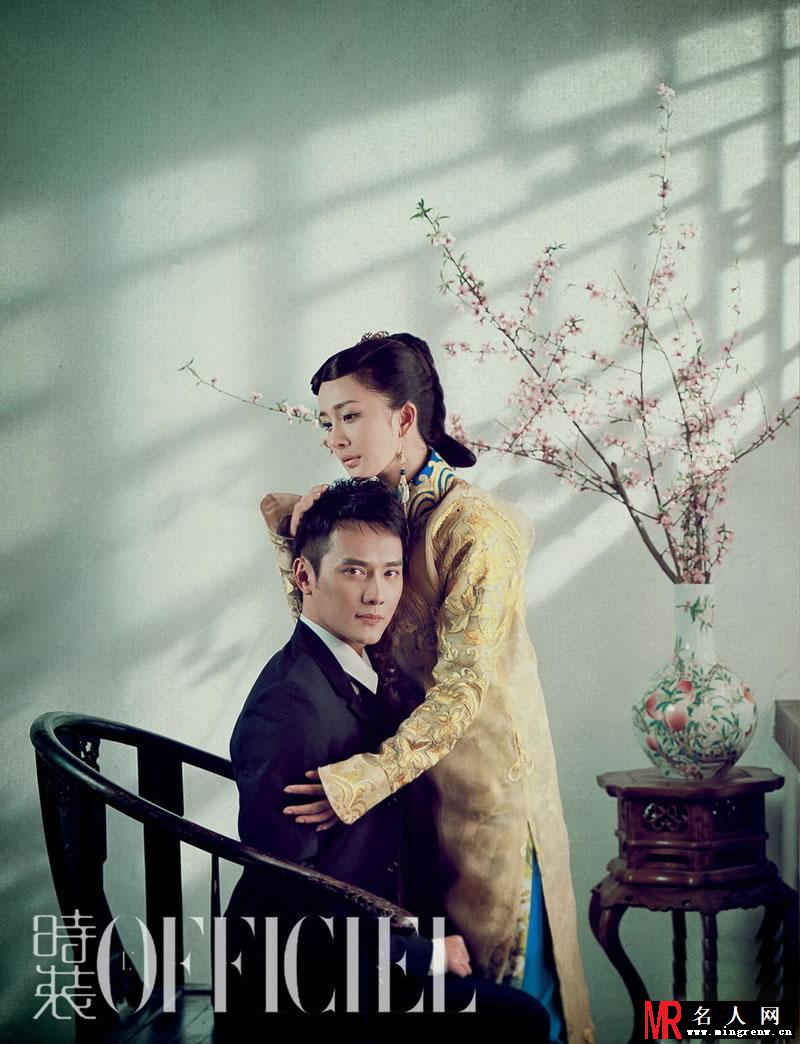 杨幂冯绍峰古装登封面 演绎唯美穿越(1)