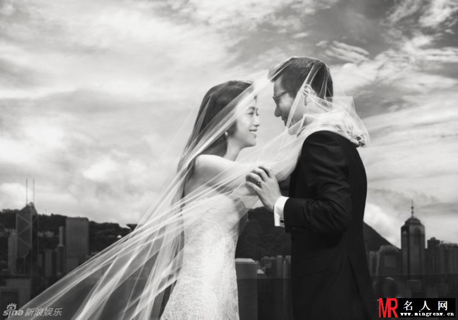 汤唯金泰勇婚纱照曝光 愿女神一生幸福(1)