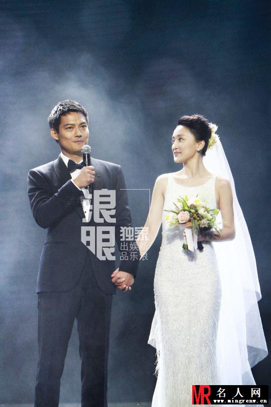 周公子出嫁了 高圣远周迅甜蜜婚礼现场(1)