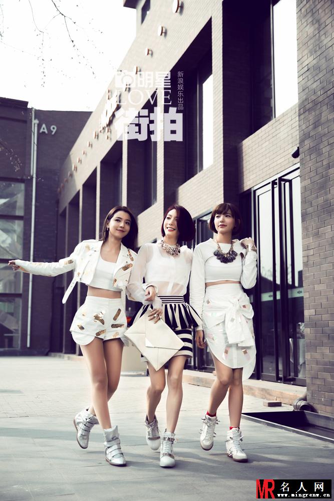 DreamGirls春日街拍 纯白诠释少女梦(1)