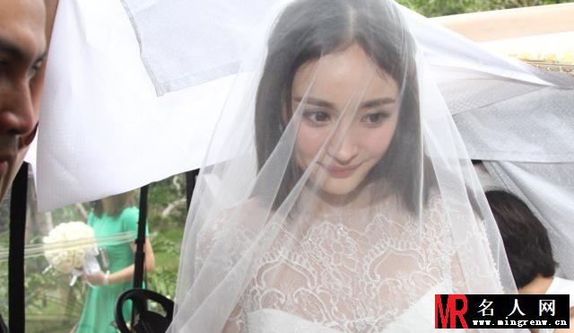 杨幂刘恺威婚礼现场直击 唯美婚纱照曝光(1)