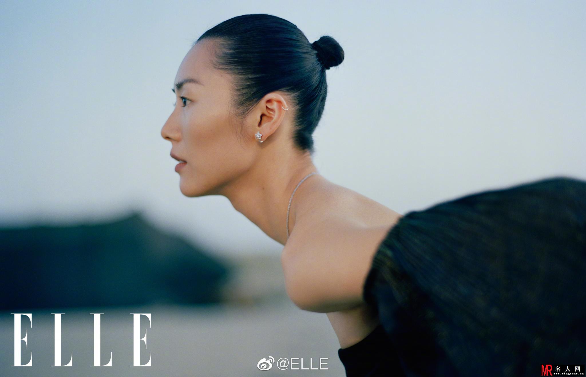 刘雯ELLE封面大片 气质清冷令人过目难忘(1)
