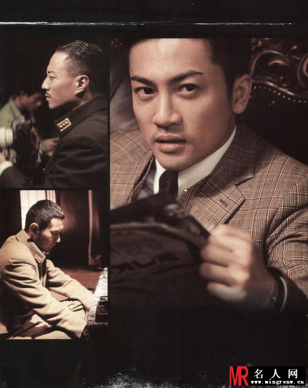 2009年9月《芭莎男士》黄晓明杂志写真(1)