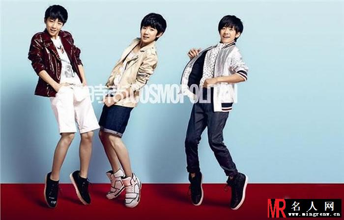 TFBOYS14年7月时尚写真 青春飞扬充满活力(1)
