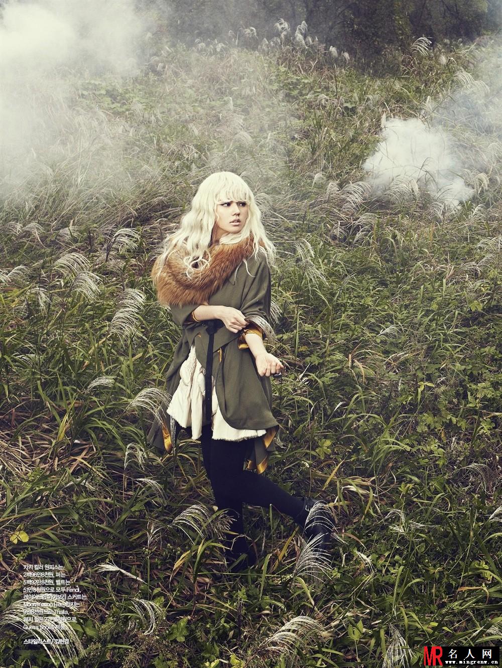 韩佳人变身白发魔女造型完美写真(1)