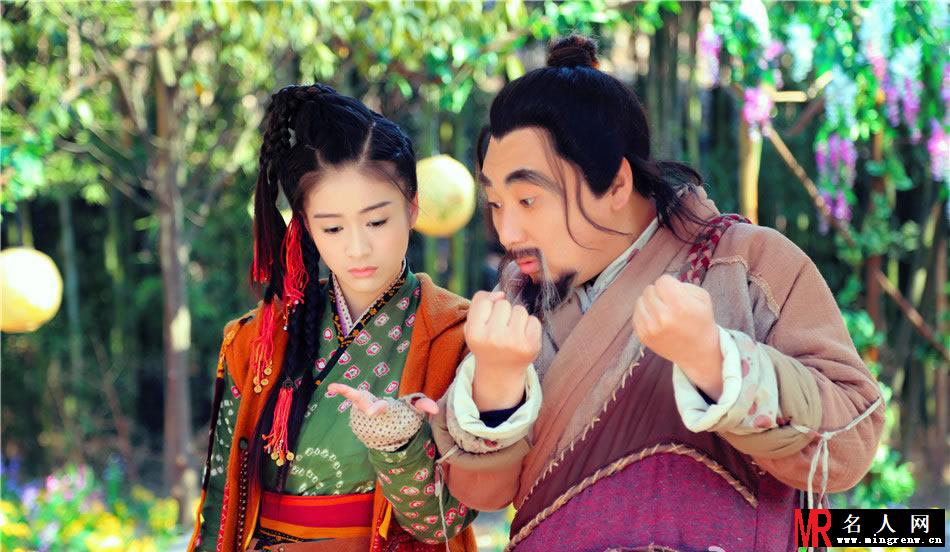 新《神雕侠侣》郭襄呆萌剧照 张雪迎靓丽出演(1)