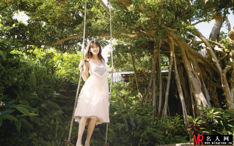林志玲年历写真 化身大自然美艳仙子(1)