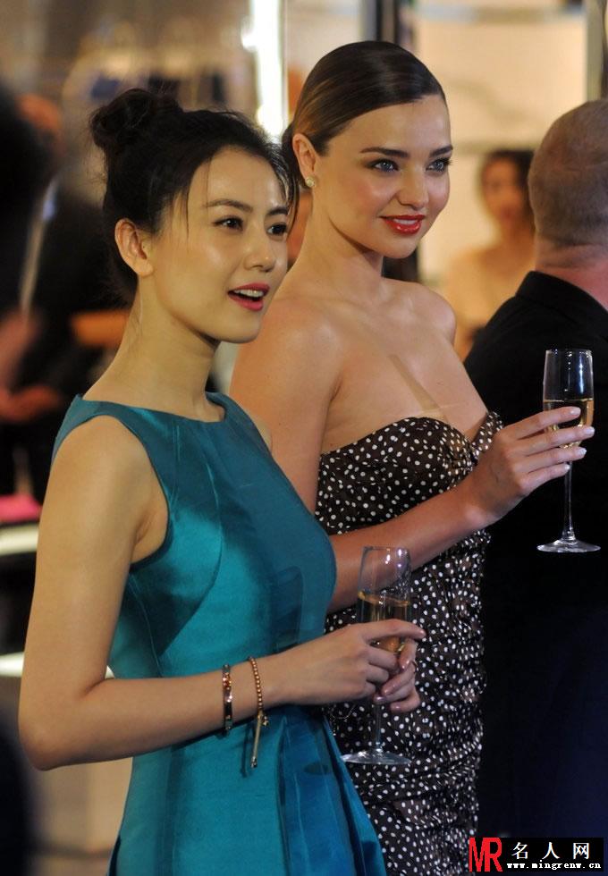高圆圆林志玲同台比美 女神间的较量(1)