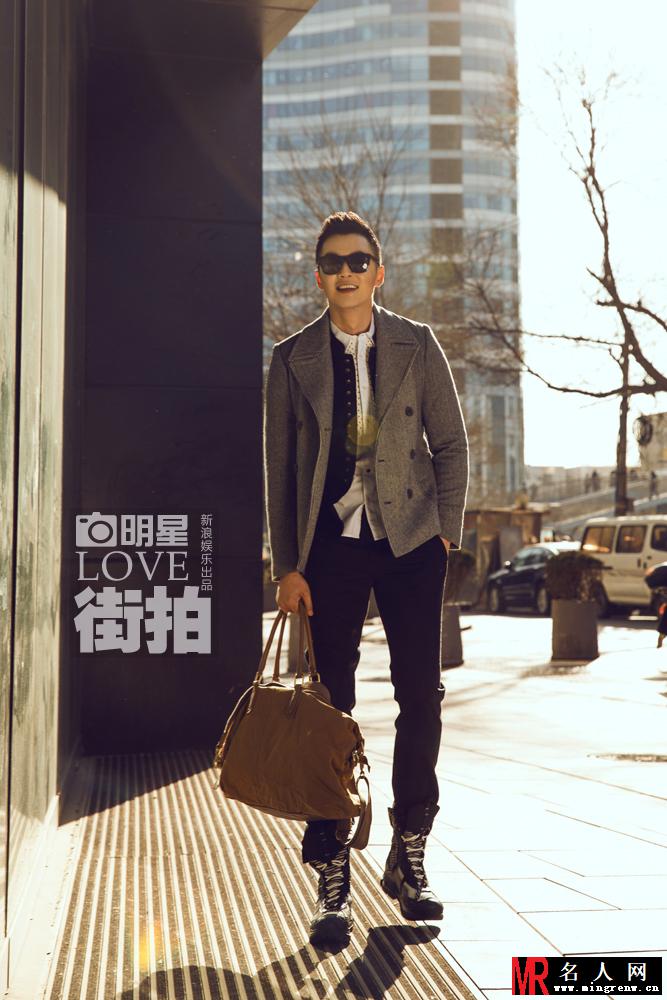 爱情公寓4孙艺洲金世佳街拍 尽显大长腿(1)