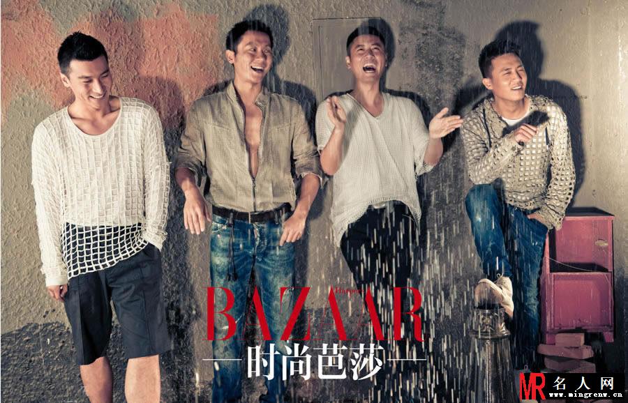 李晨携北京青年主演拍摄时尚大片 演绎酷炫质感(1)