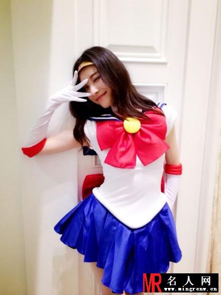 倪妮2014cosplay美少女战士 被玩坏的美少女战士(1)