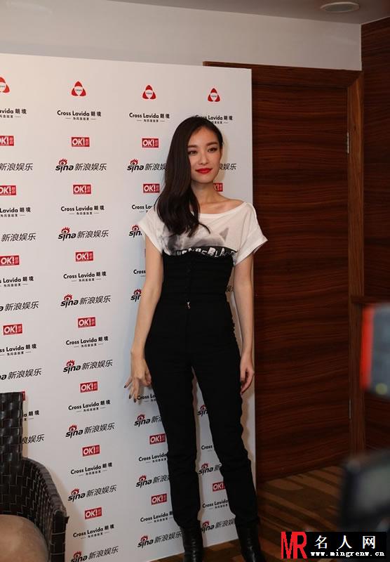倪妮2013活动大图集第五弹 女神侧面温婉优雅(1)