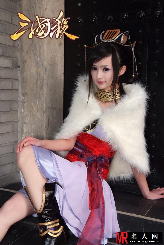 陈丹婷代言三国杀cosplay可爱甜美写真 演绎倾城甄姬(1)