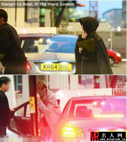 秀智伦敦时尚街拍写真 与李敏镐在拍摄地约会(1)