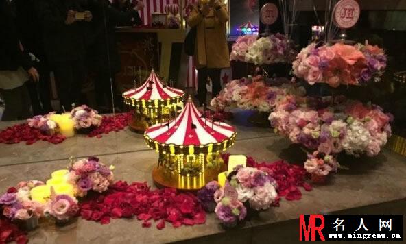周杰伦台北婚礼现场 充满童趣浪漫风格(1)
