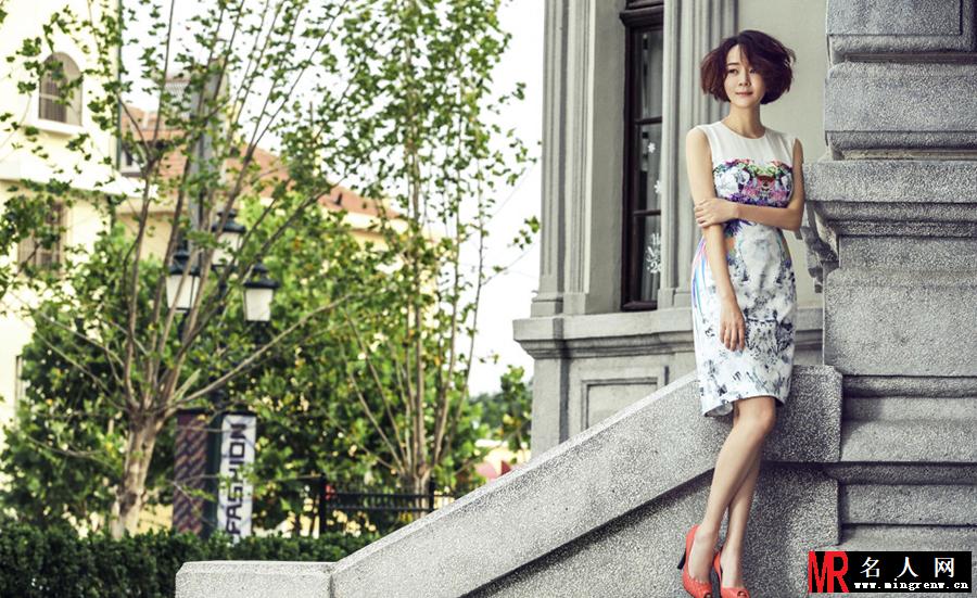 王一楠气质写真 浪漫演绎都市女性(1)
