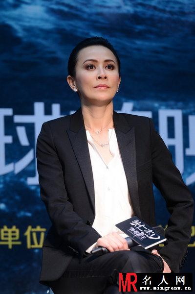 狄仁杰清华首映礼 刘嘉玲Angelababy人气高涨(1)