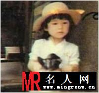 林心如幼时稚嫩照片曝光 很萌很清纯(1)