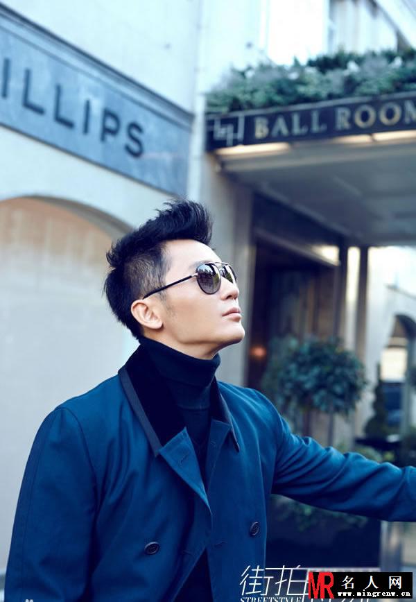 李晨时装周街拍集锦 劲酷男装范儿十足(1)