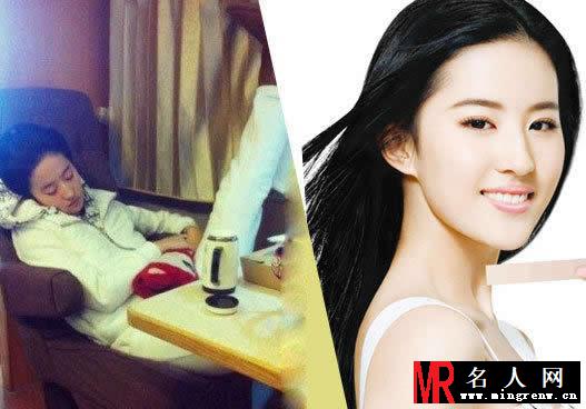 明星奇葩睡姿大揭秘 看看哪位明星睡姿最美？(1)