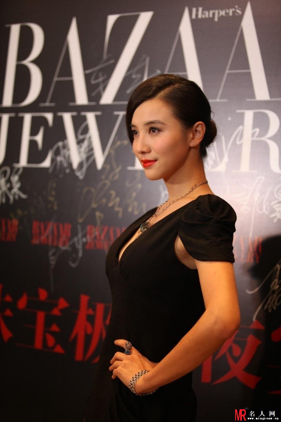 李晨殷桃等出席珠宝晚宴 邓超林鹏见面热聊(1)