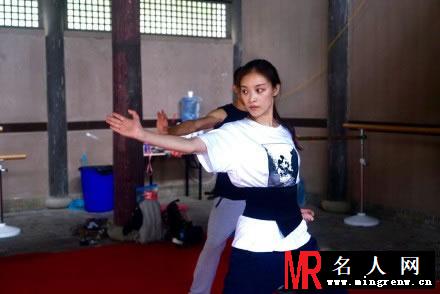 倪妮2015学习武术生活照 进击的女汉子(1)