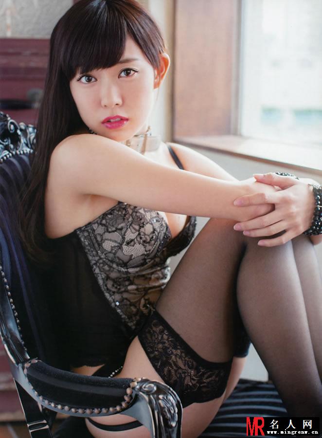 NMB48渡边美优纪情趣内衣写真(1)