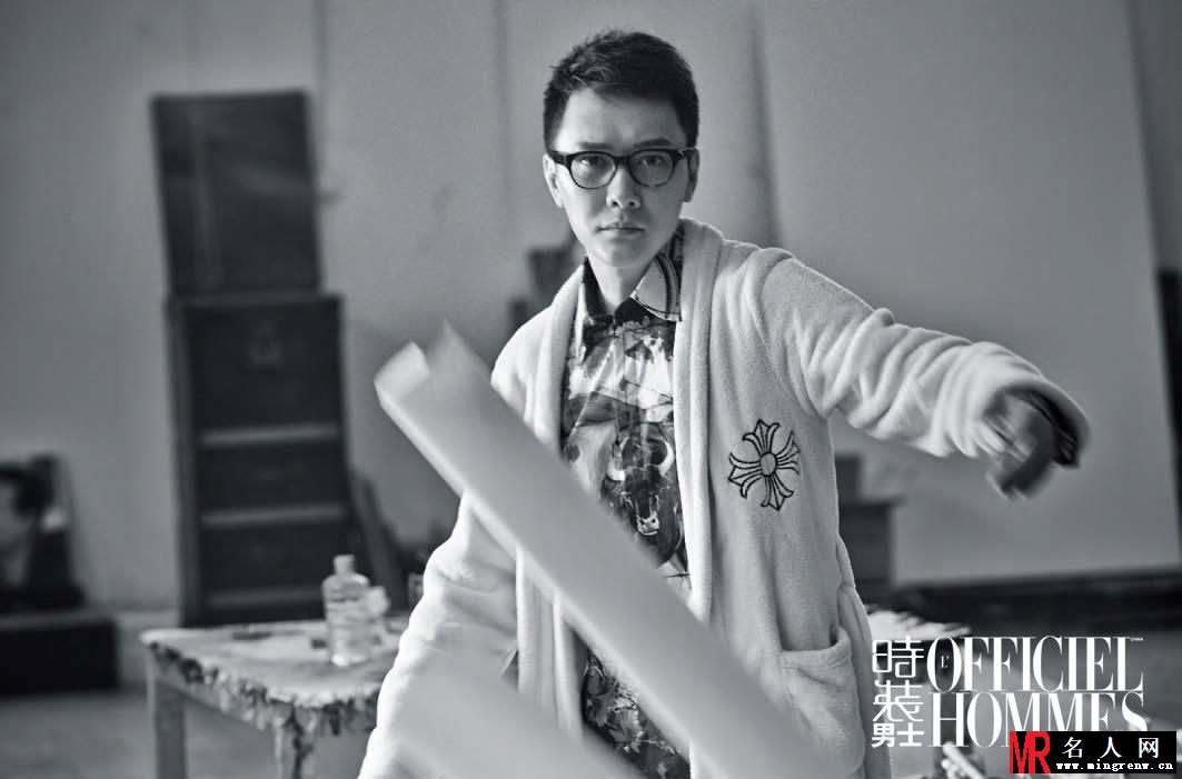 冯绍峰2015登时尚男士封面 帅气冷酷霸气侧漏(1)