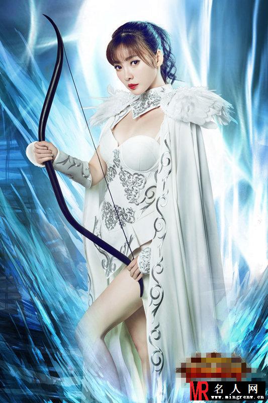 性感女神柳岩某手游性感定妆照曝光(1)