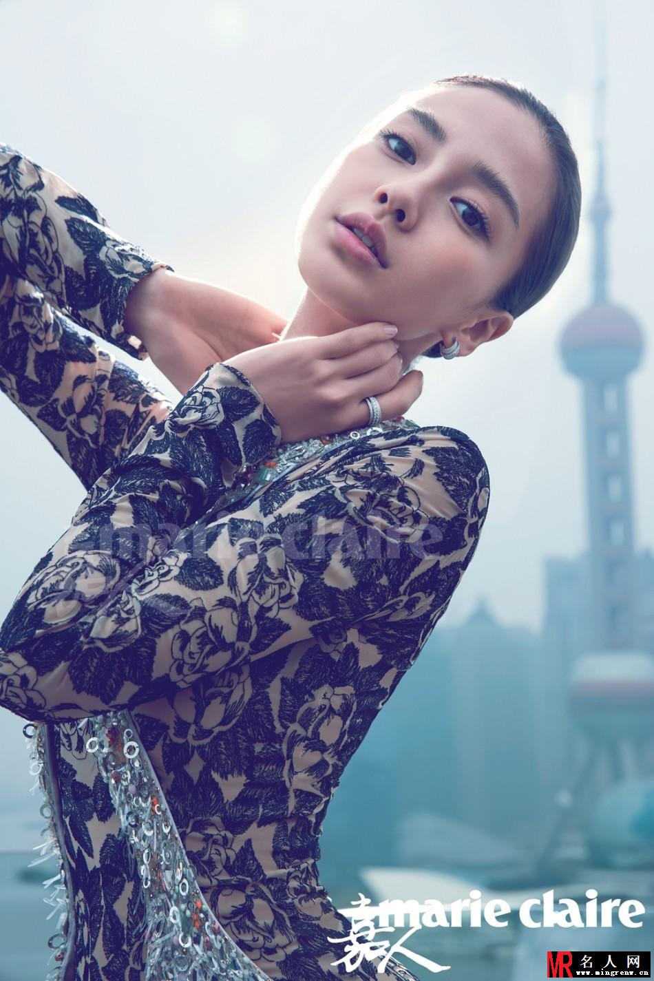 Angelababy唯美写真 美丽迷人如花绽放(1)