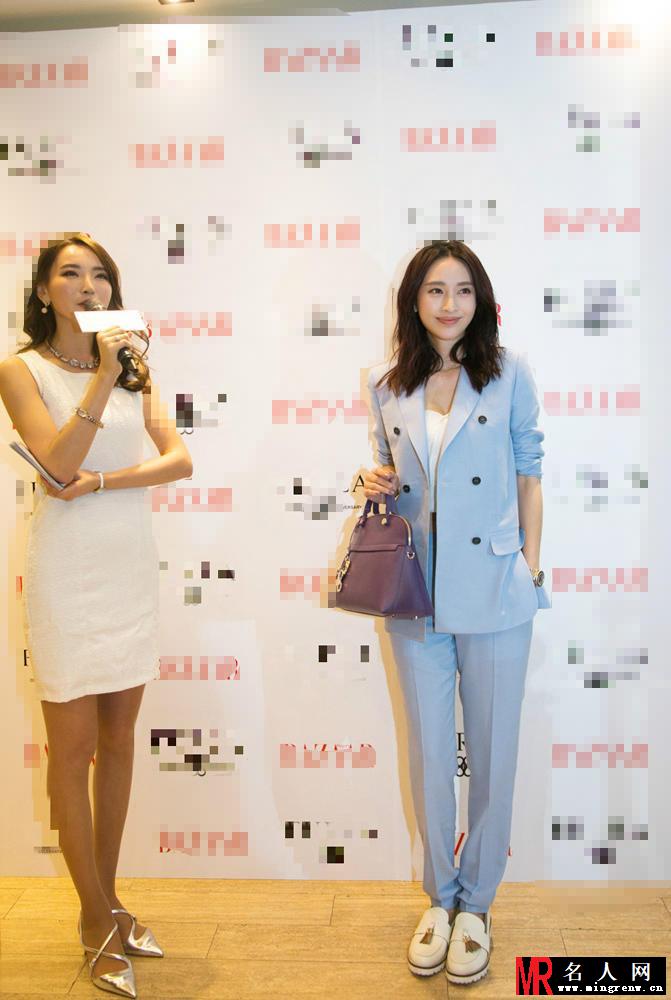 《单身男女》杀青 张俪惊艳出席时尚品牌活动(1)