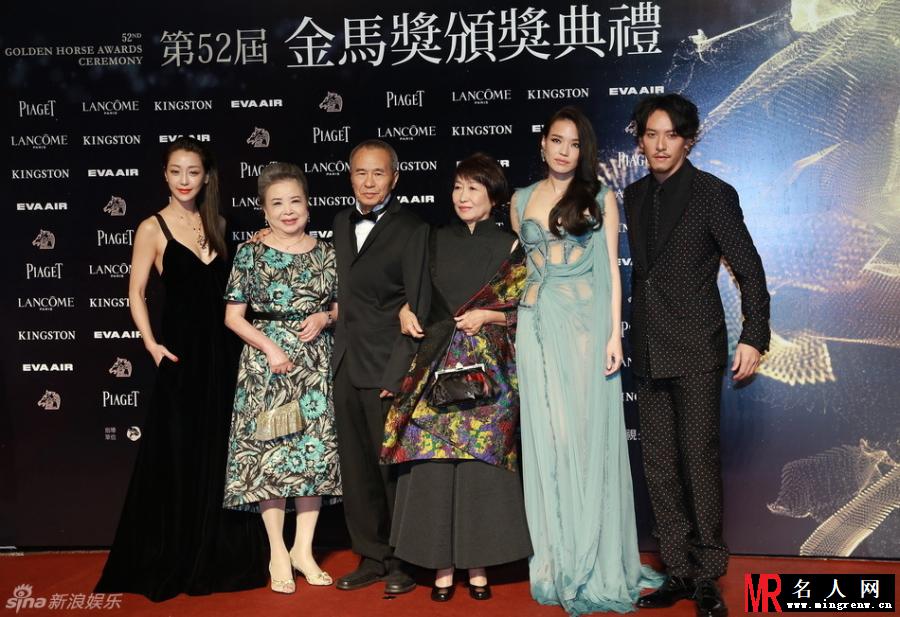 金马红毯群星闪耀 女神林志玲舒淇拼性感(1)