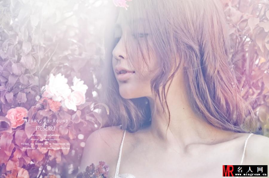 Angelababy唯美浪漫“花儿说”高清写真集(1)