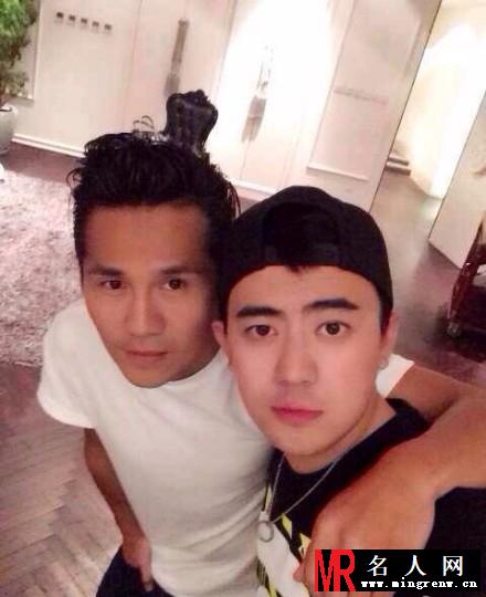 曹格儿子joe生日会 黄磊张歆艺现身献祝福(1)