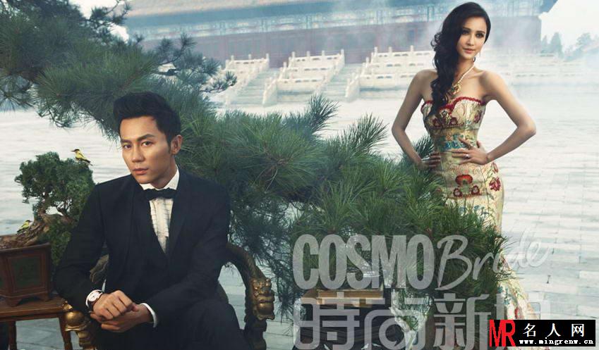 李晨张歆艺登《时尚新娘》 演绎完美爱情(1)