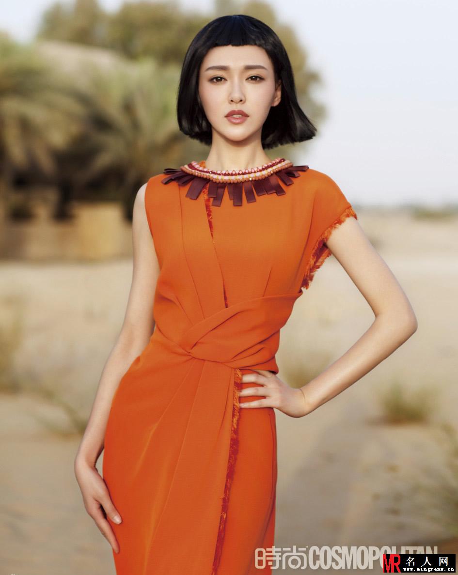 唐嫣埃及艳后造型惊艳 明艳复古俏丽写真(1)