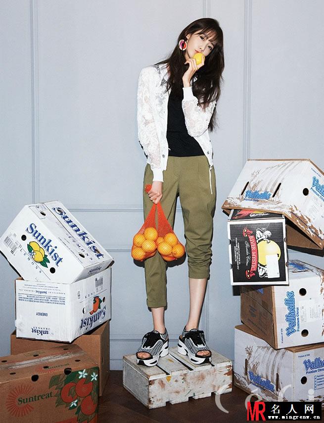 少女时代林允儿最新写真 时尚潮搭率领韩流(1)